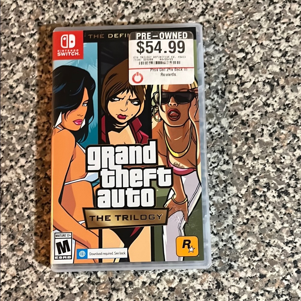 GTA the trilogy 3 Games in 1